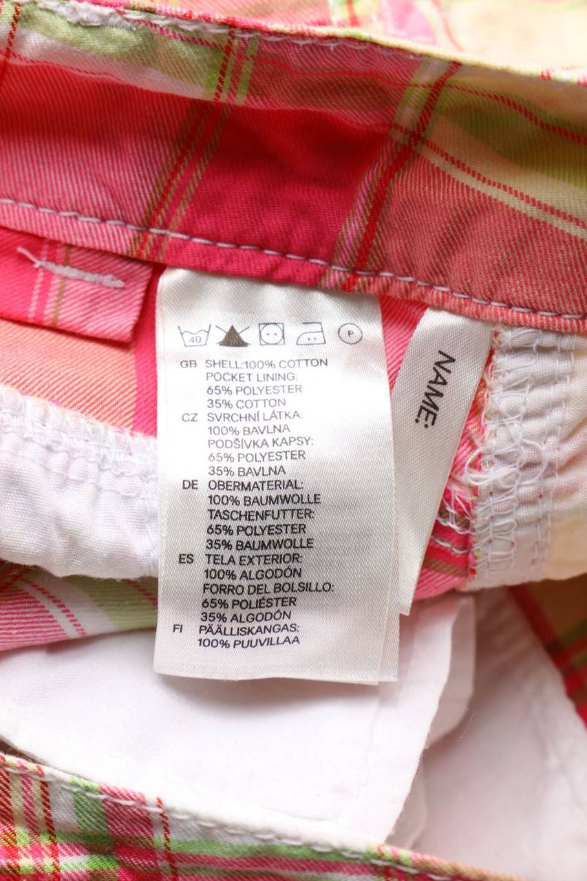 Carou H&M Shorts Mit Karo-Muster