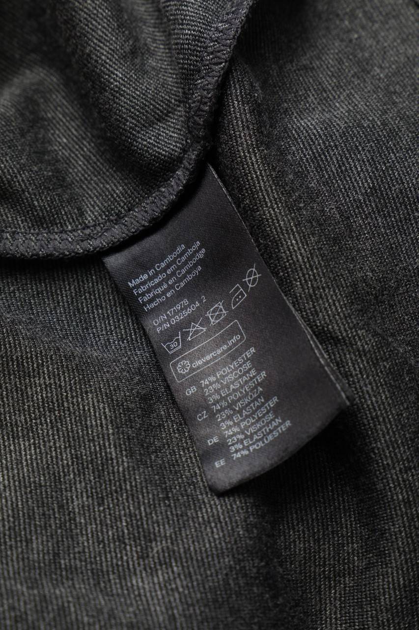 Carou H&M Streifen-Minikleid Mit Kragen