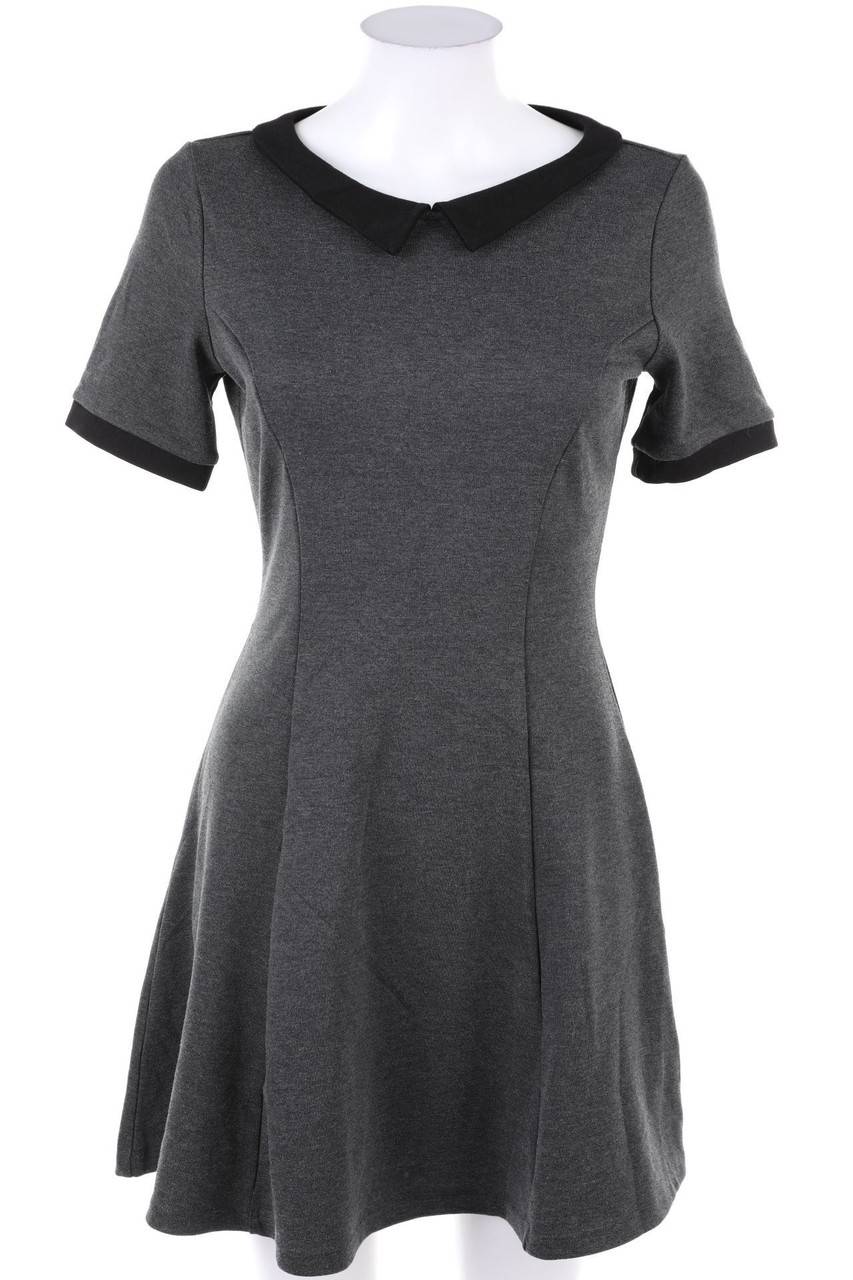 Carou H&M Streifen-Minikleid mit Kragen