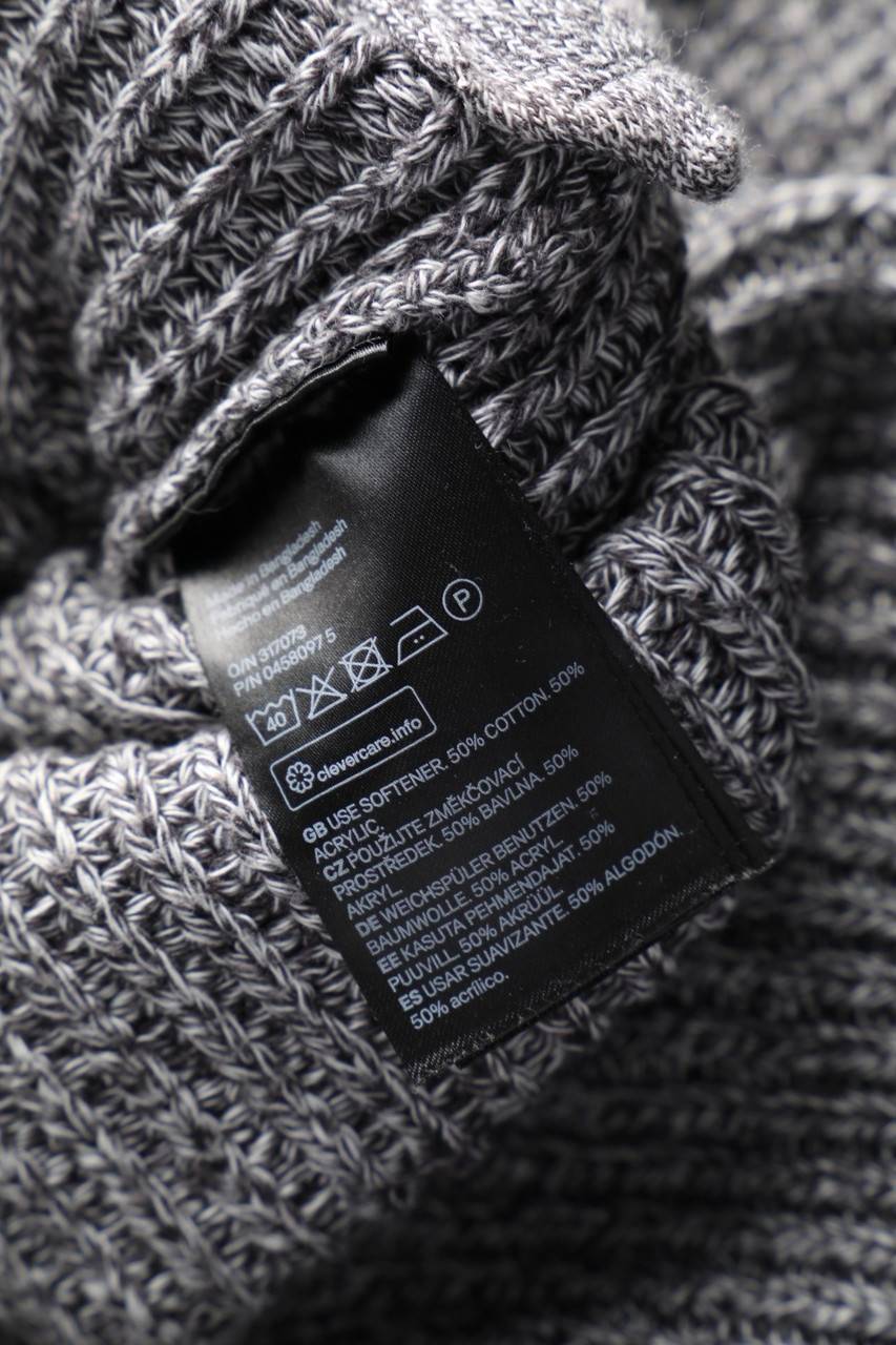 Carou H&M Strick-Pullover Mit Reißverschluss