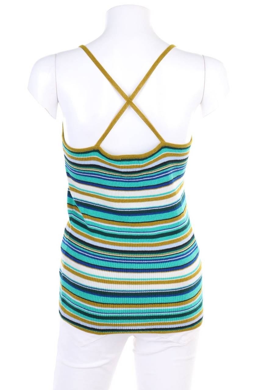 Carou H&M Strick-Top Mit Streifen