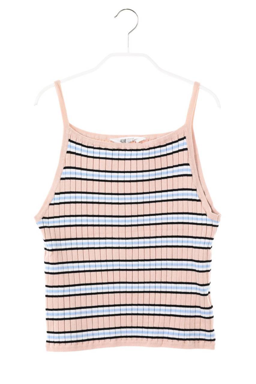 Carou H&M Strick-Top mit Streifen