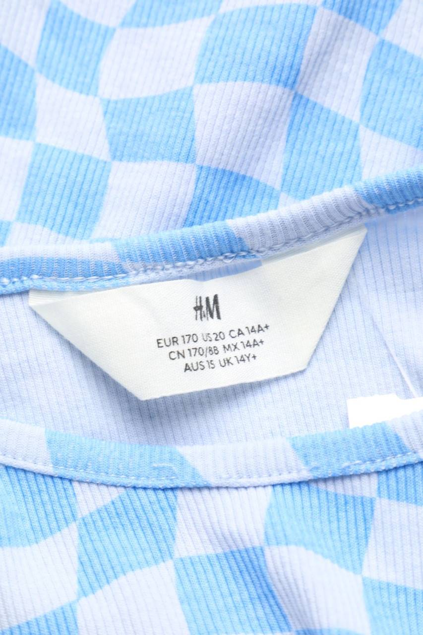 Carou H&M T-Shirt Mit Raffungen