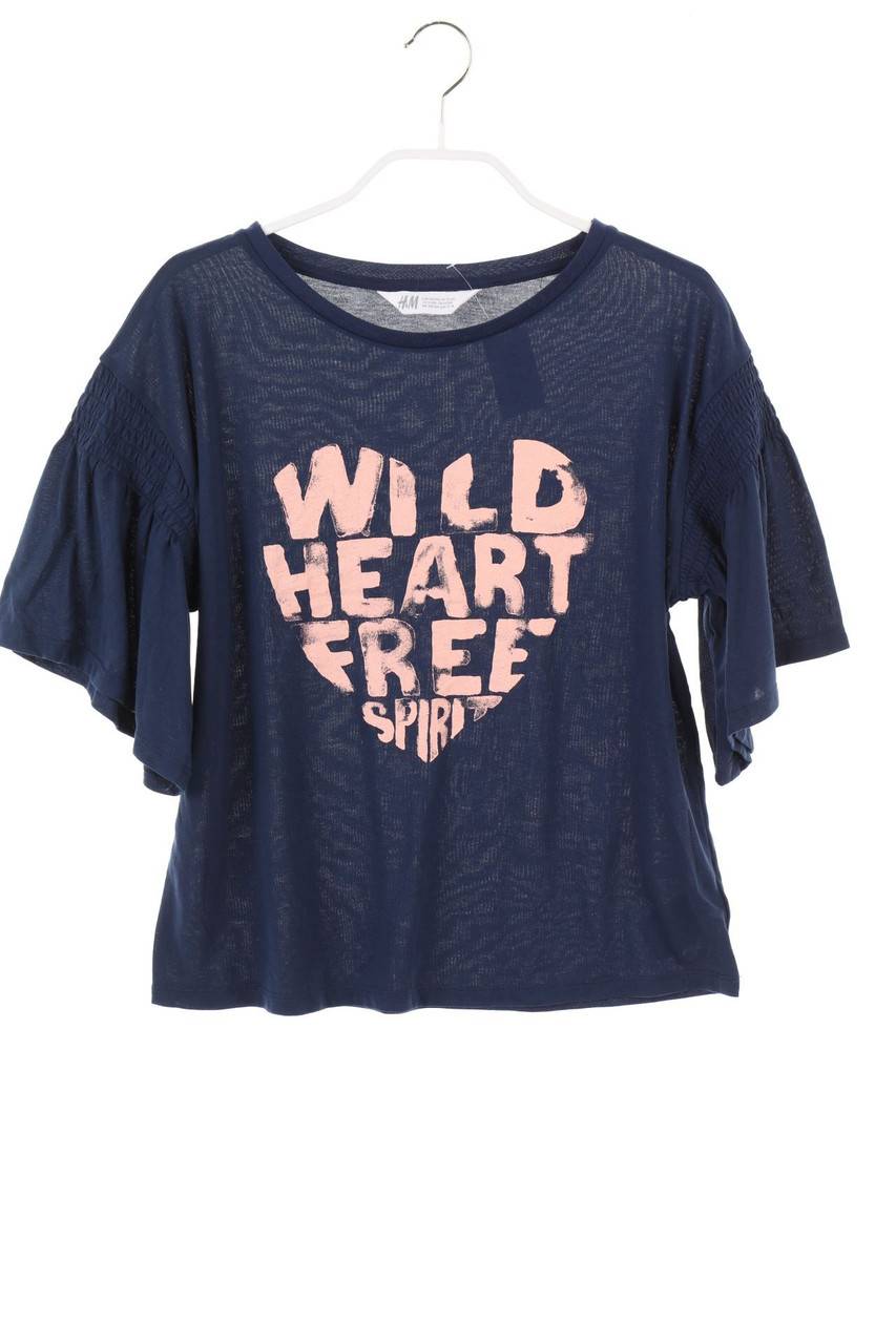 Carou H&M T-Shirt mit Statement-Print