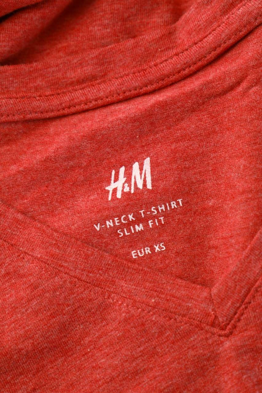 Carou H&M T-Shirt Mit V-Neck