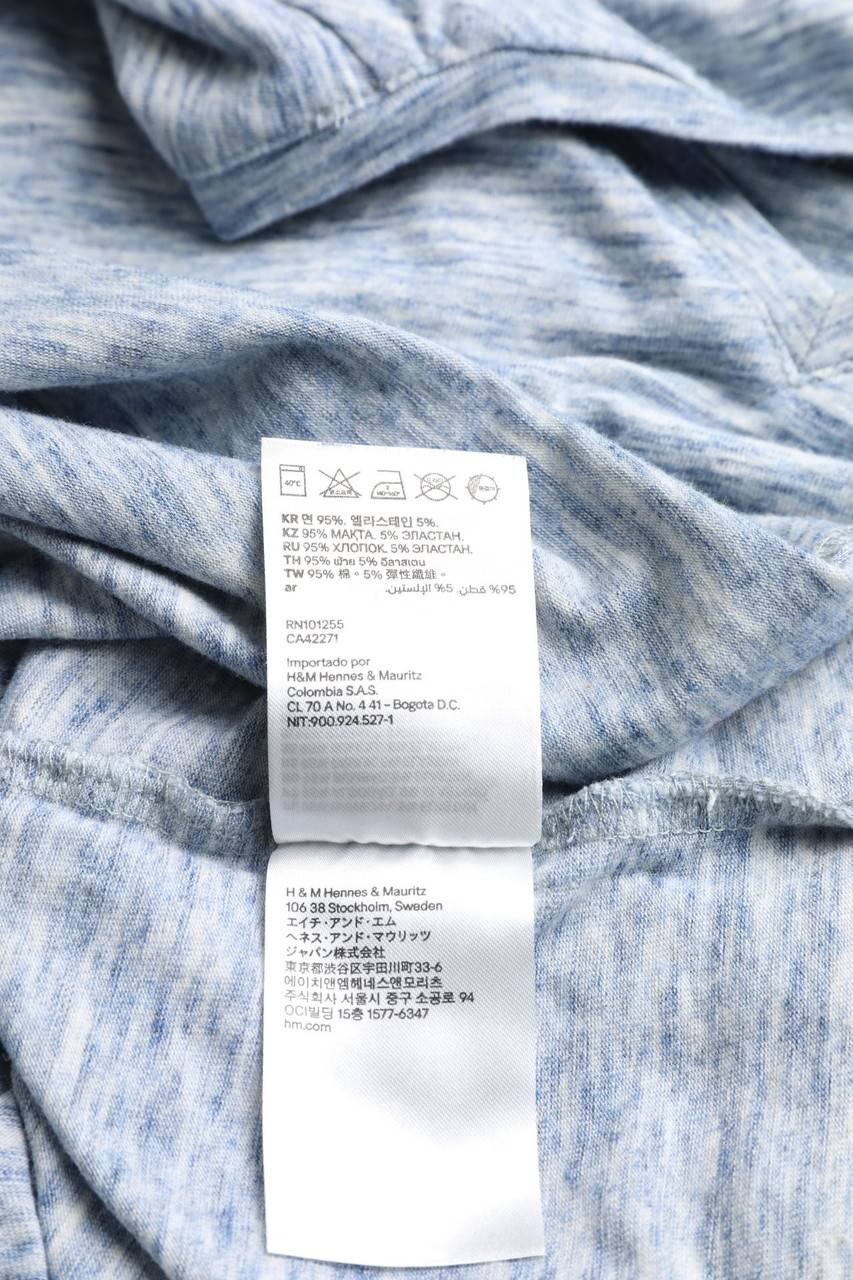 Carou H&M T-Shirt Mit V-Neck