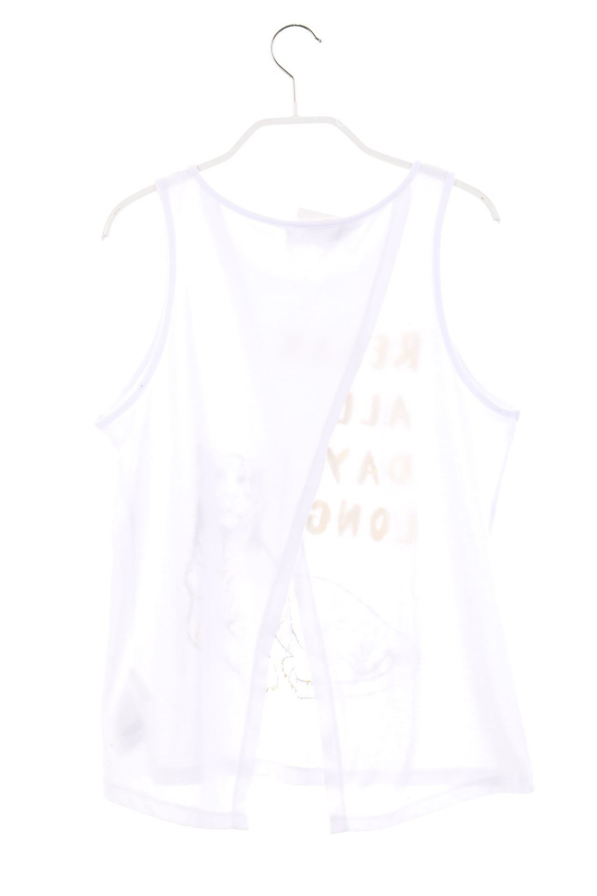 Carou H&M Top Mit Statement-Print
