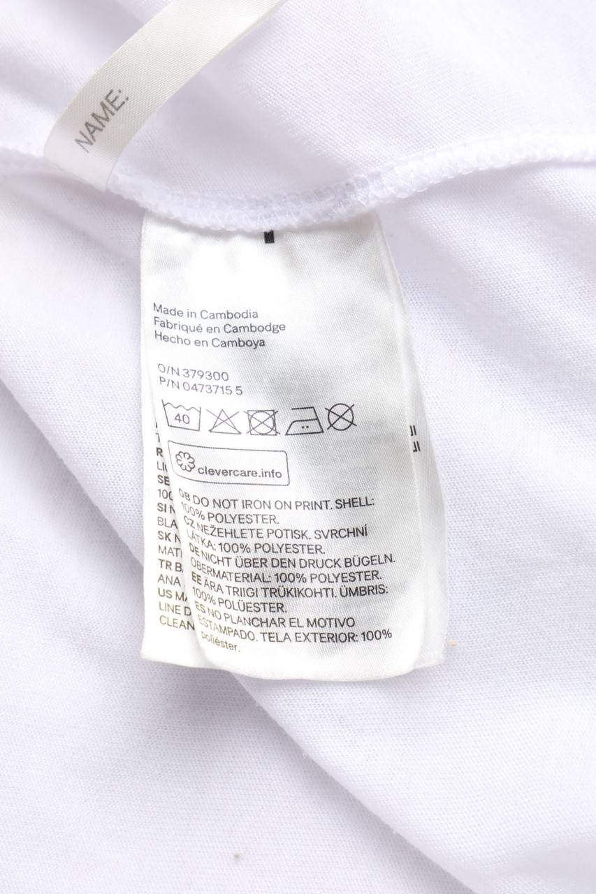 Carou H&M Top Mit Statement-Print