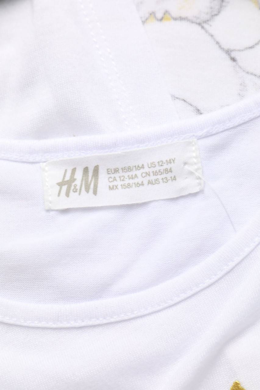 Carou H&M Top Mit Statement-Print