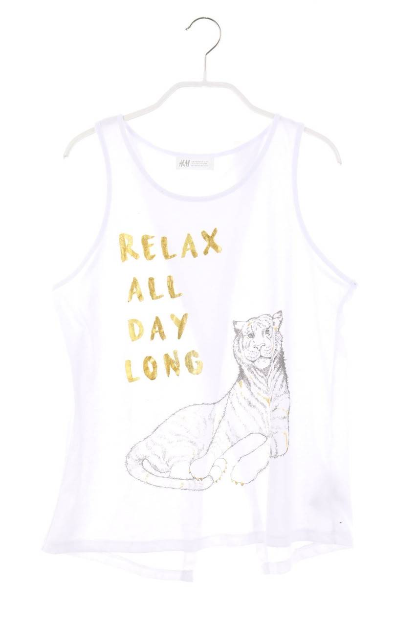 Carou H&M Top mit Statement-Print