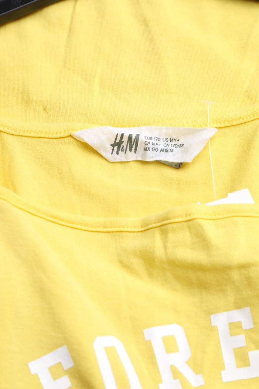 Carou H&M Top Mit Statement-Print