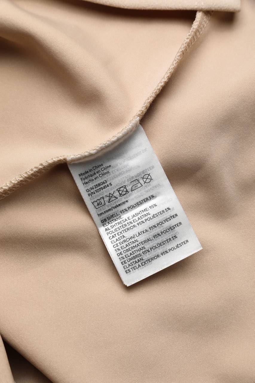 Carou H&M Träger-Minikleid Mit Schlitz