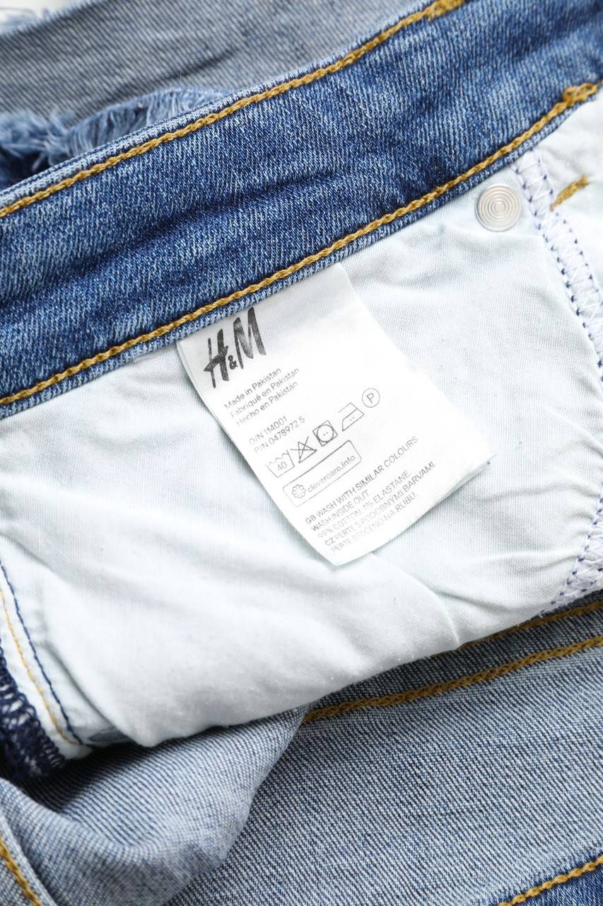 Carou H&M Used Look Jeans-Shorts
