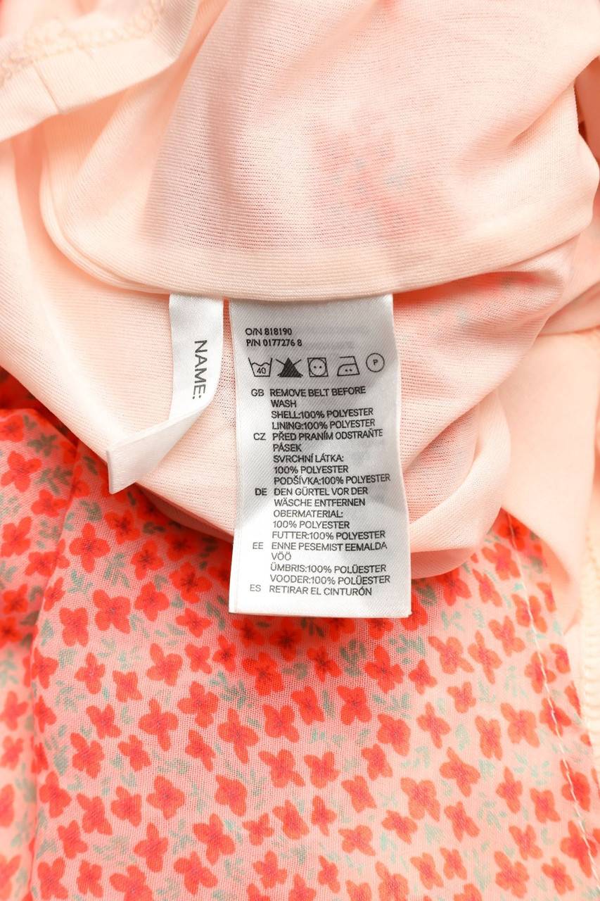 Carou H&M Vokuhila-Kleid Mit Blumen-Print