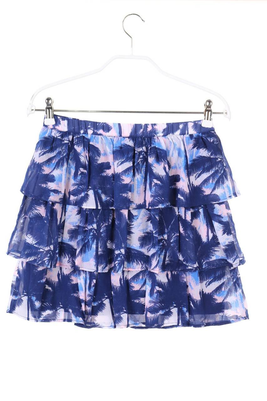 Carou H&M Volants-Rock Mit Tropical Print