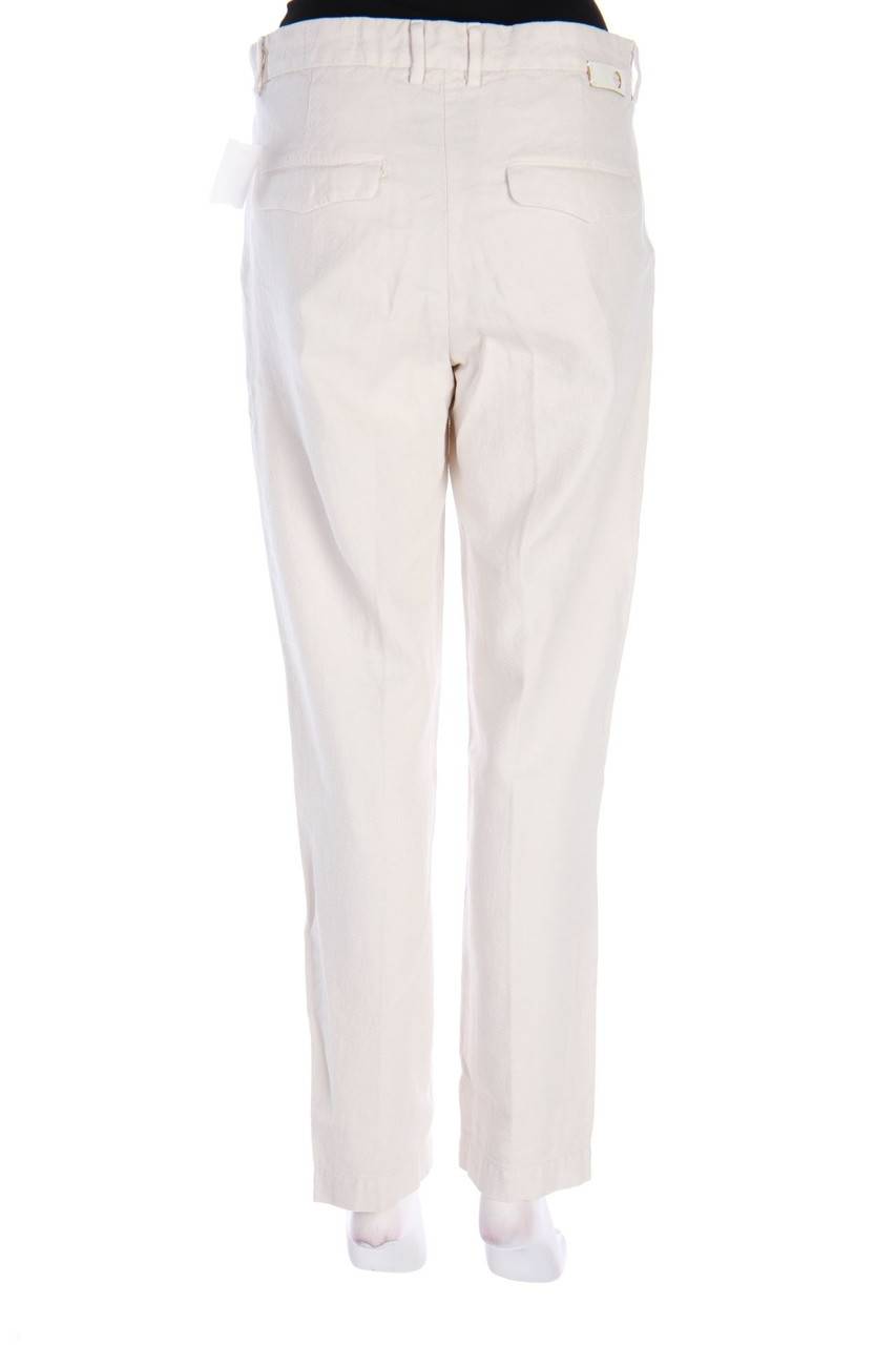 Carou Haikure Chino-Hose Mit Leinen