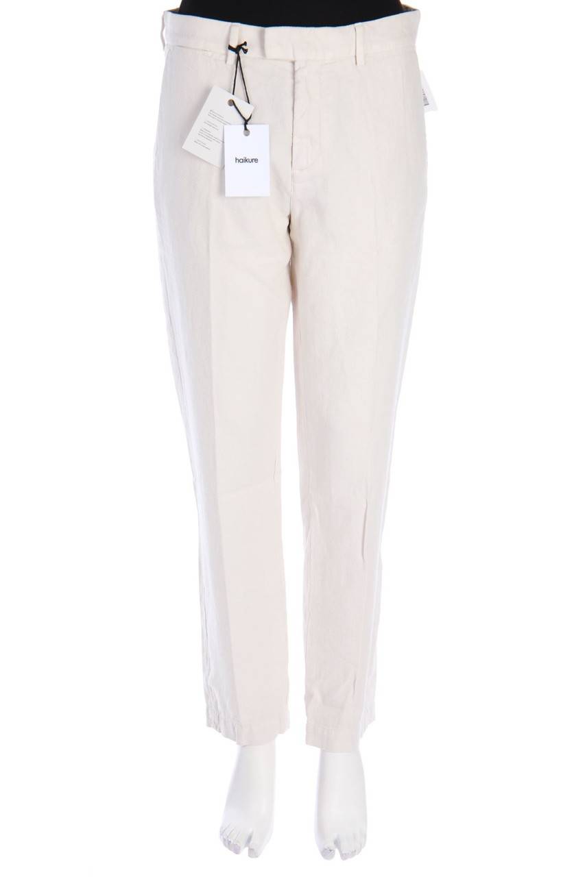 Carou haikure Chino-Hose mit Leinen