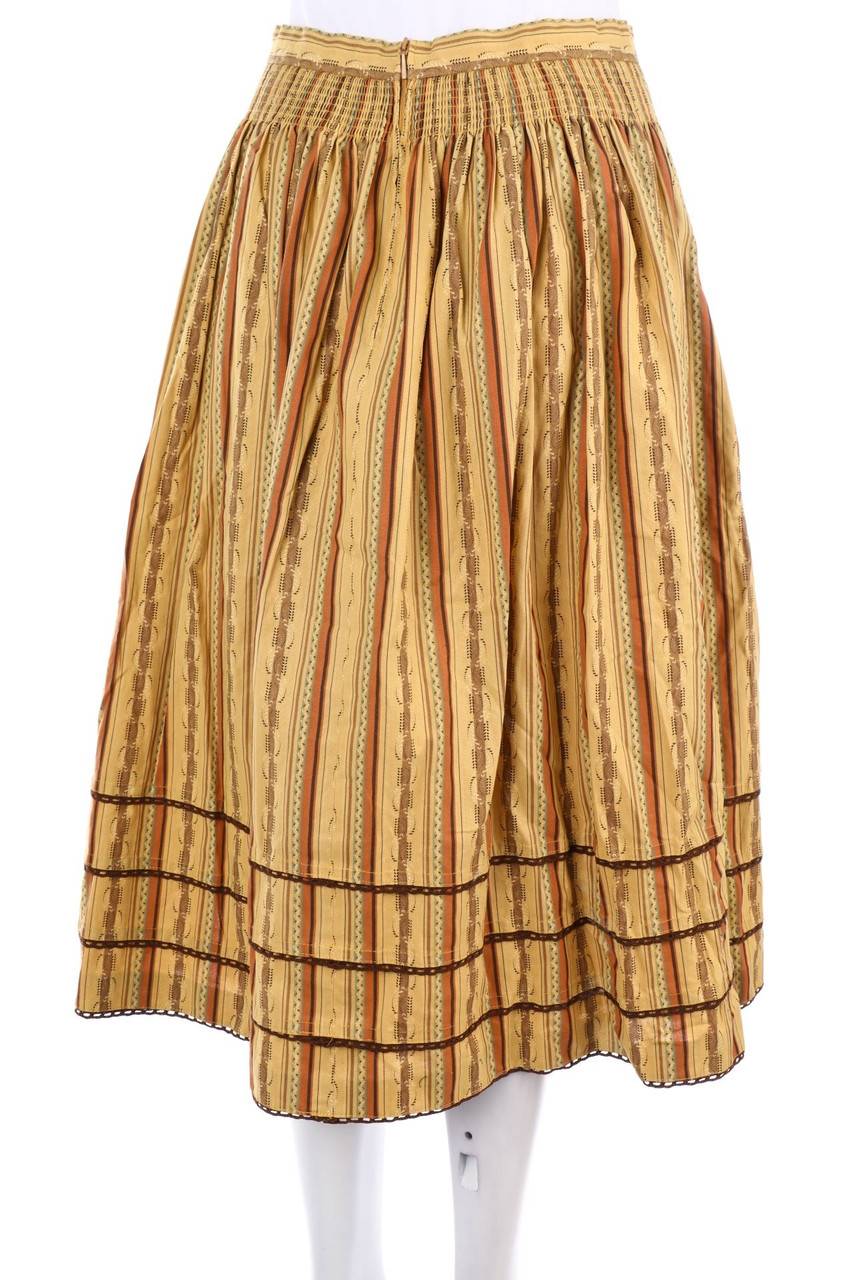 Carou HAMMERSCHMID Vintage-Midirock Mit Streifen