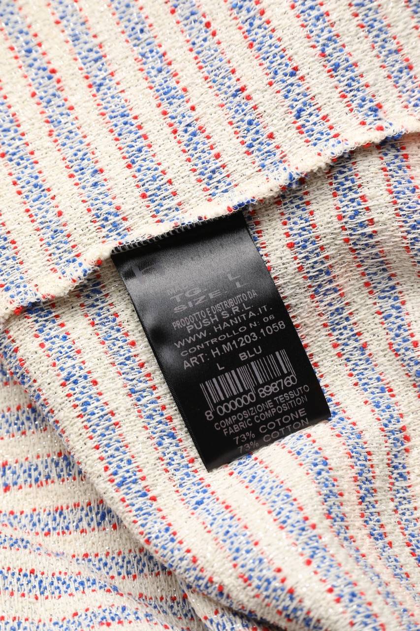 Carou Hanita Kurzarm-Pullover Im Breton Style