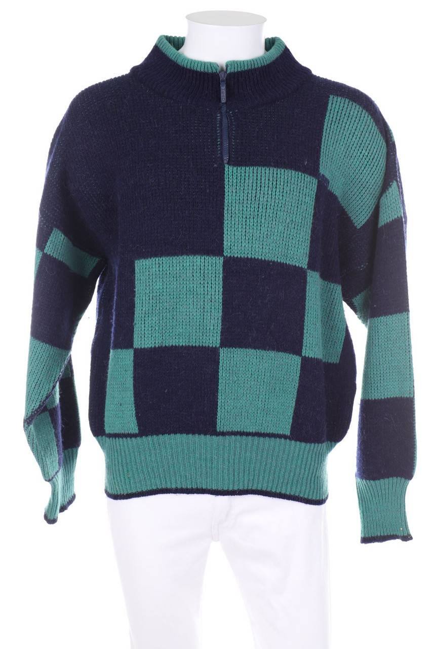 Carou HEAD Vintage-Troyer-Pullover mit Alpaka