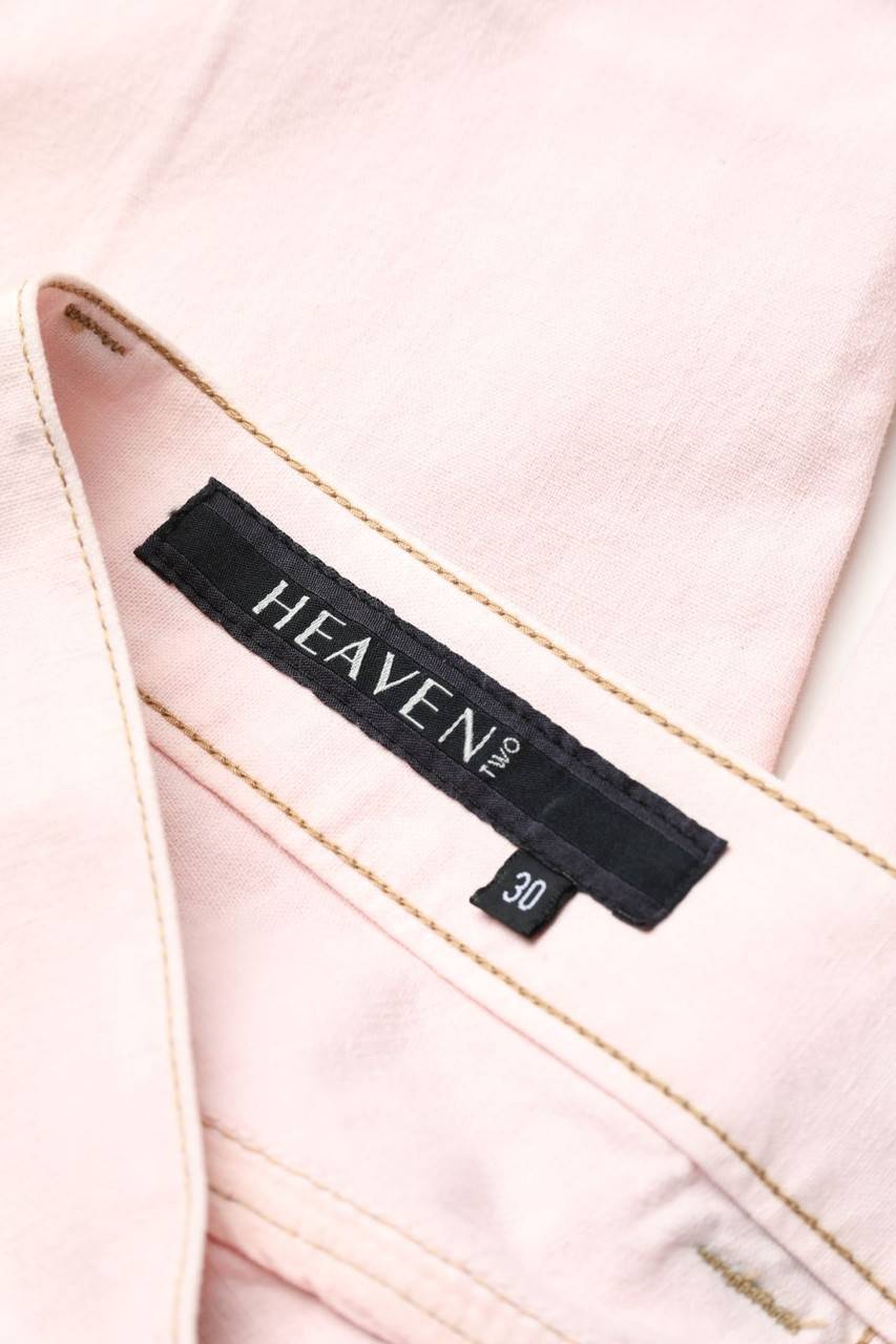 Carou HEAVEN TWO Straight Cut Jeans Mit Logo-Patch