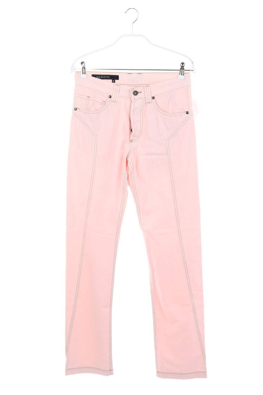 Carou HEAVEN TWO Straight Cut Jeans mit Logo-Patch