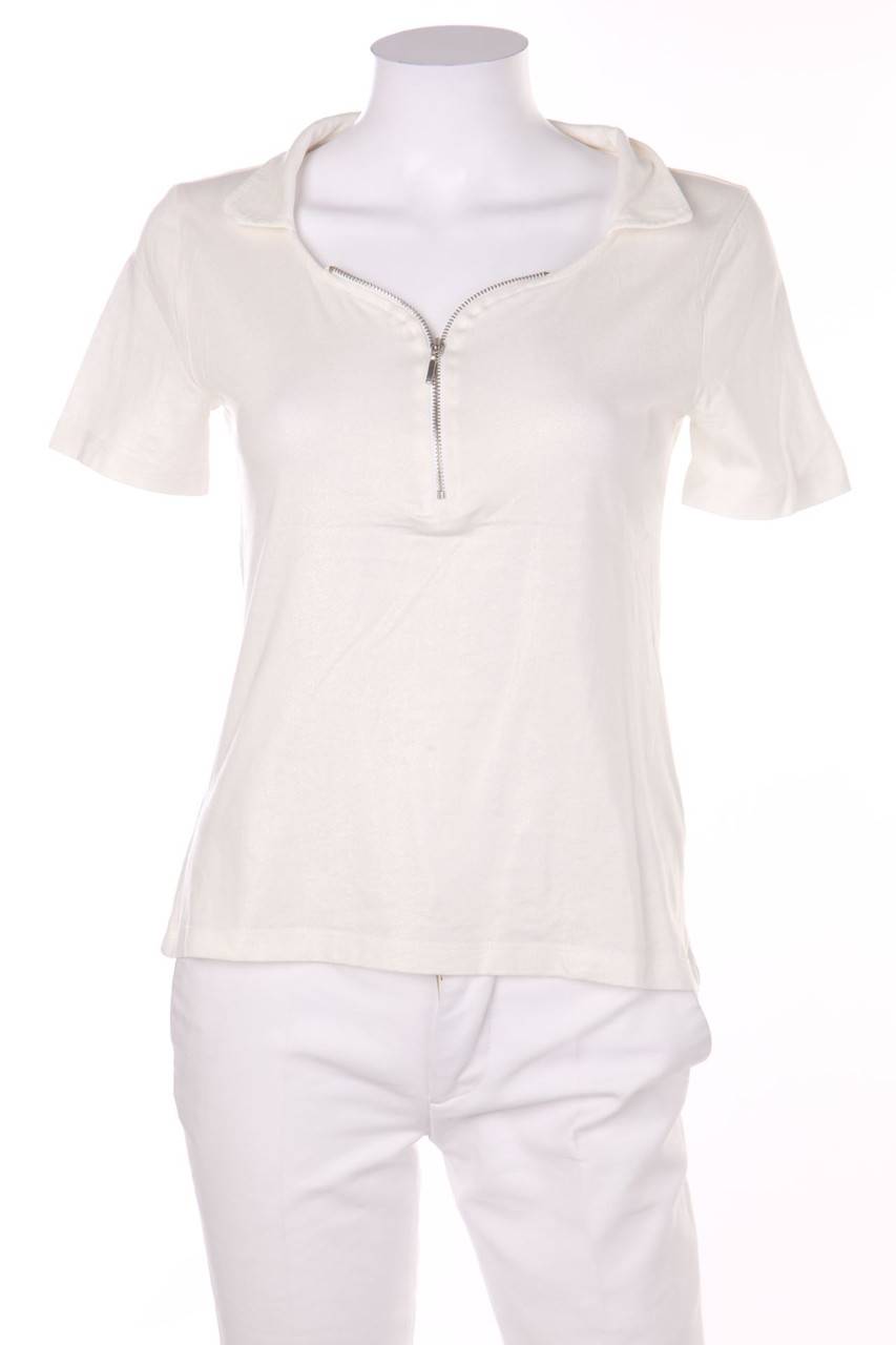 Carou HEIDI Kurzarm-Shirt mit Metallic-Effekt
