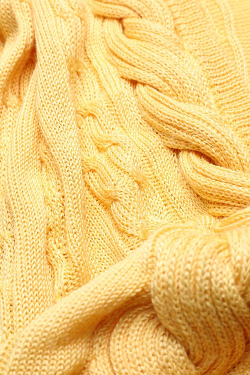 Carou Heinzelmann Cardigan Mit Zopf-Muster