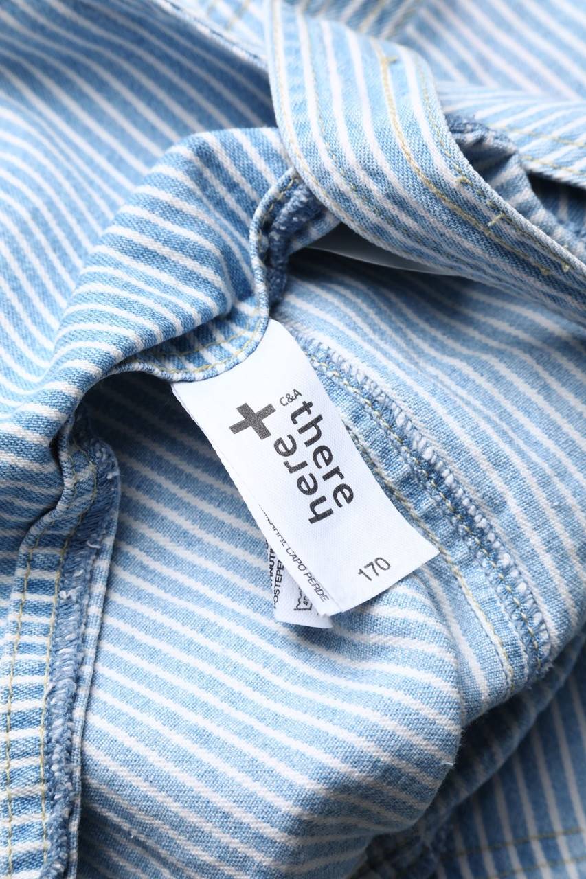 Carou Here+there C&A Denim-Latz-Kleid