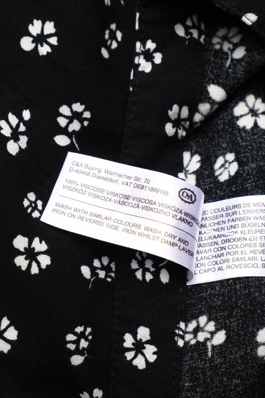 Carou Here+there C&A Hemd-Kleid Mit Blumen-Print