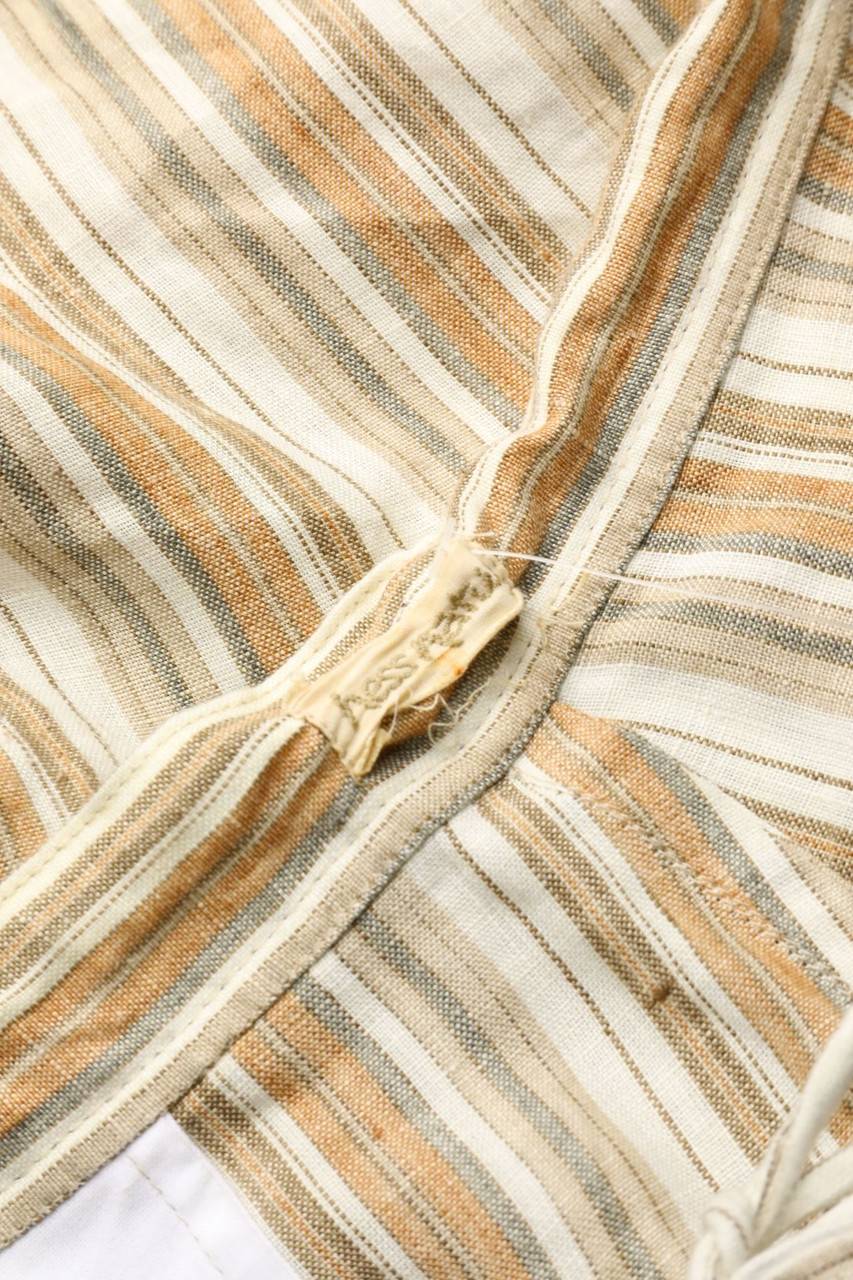 Carou Hessnatur Leinenhose Mit Streifen