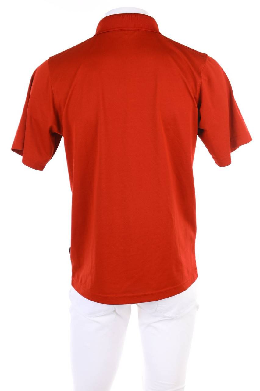 Carou Hickory Outdoor Poloshirt Mit Logo-Stickerei