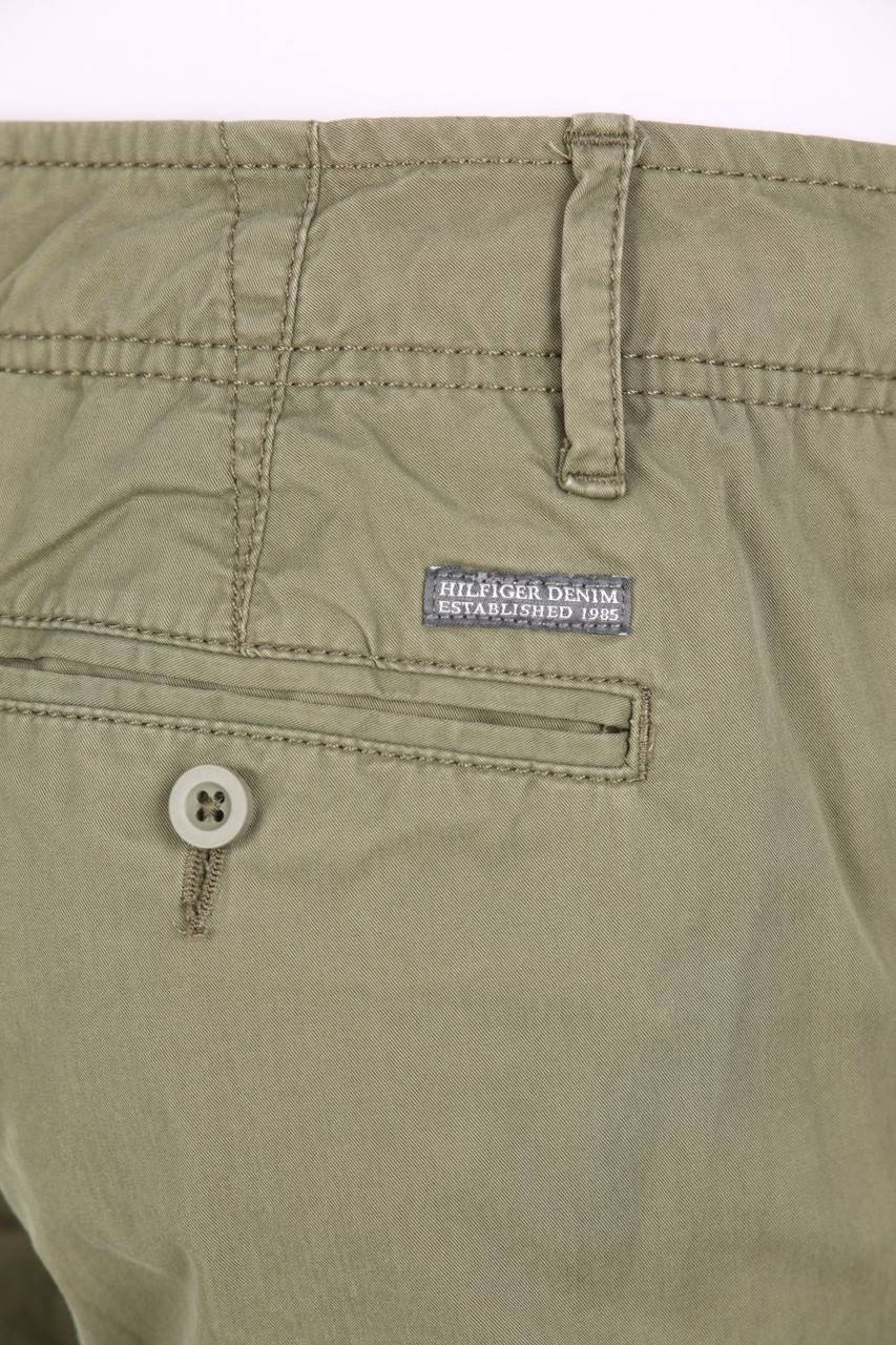 Carou Hilfiger Denim Chino-Hose Mit Logo-Stickerei