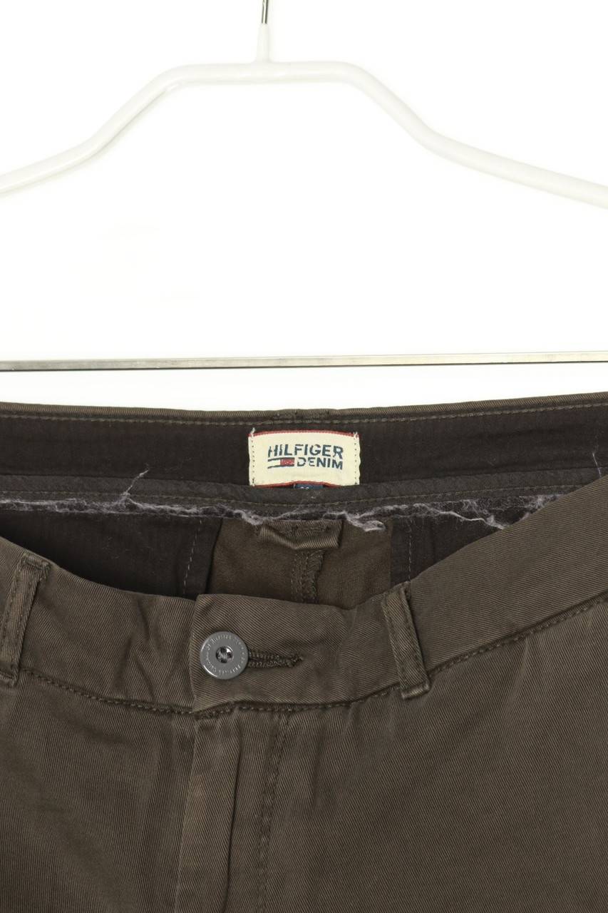 Carou Hilfiger Denim Chino-Hose Mit Logo-Stickerei