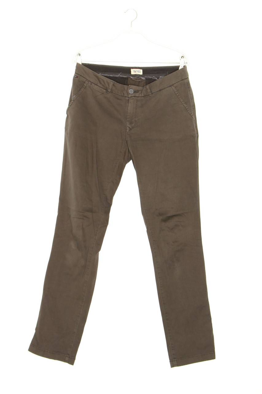 Carou Hilfiger Denim Chino-Hose mit Logo-Stickerei