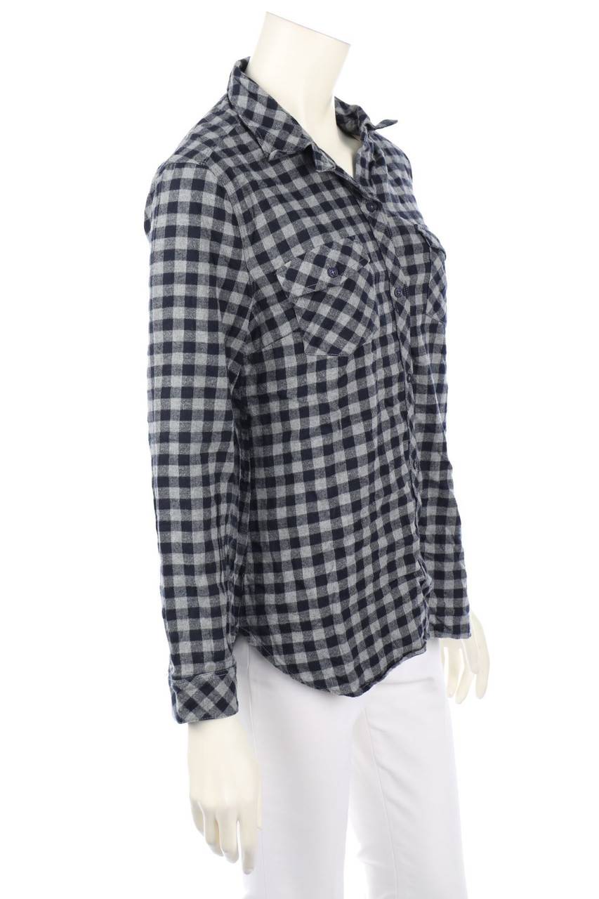 Carou Hilfiger Denim Karo-Hemd-Bluse