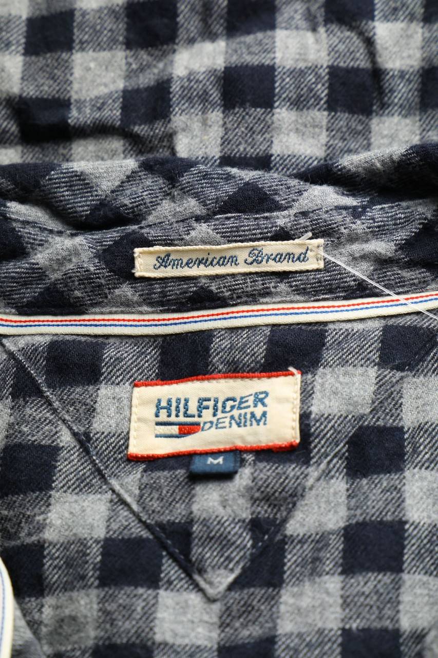 Carou Hilfiger Denim Karo-Hemd-Bluse