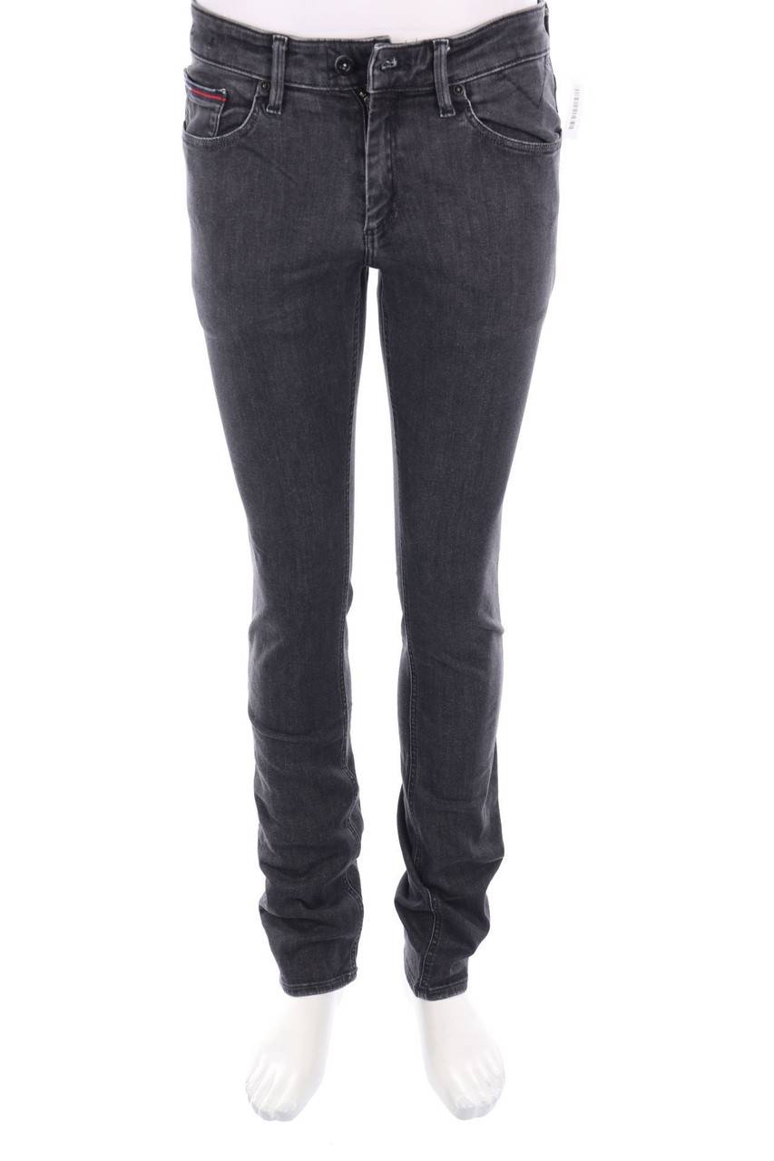 Carou Hilfiger Denim Slim Jeans mit Logo-Badge
