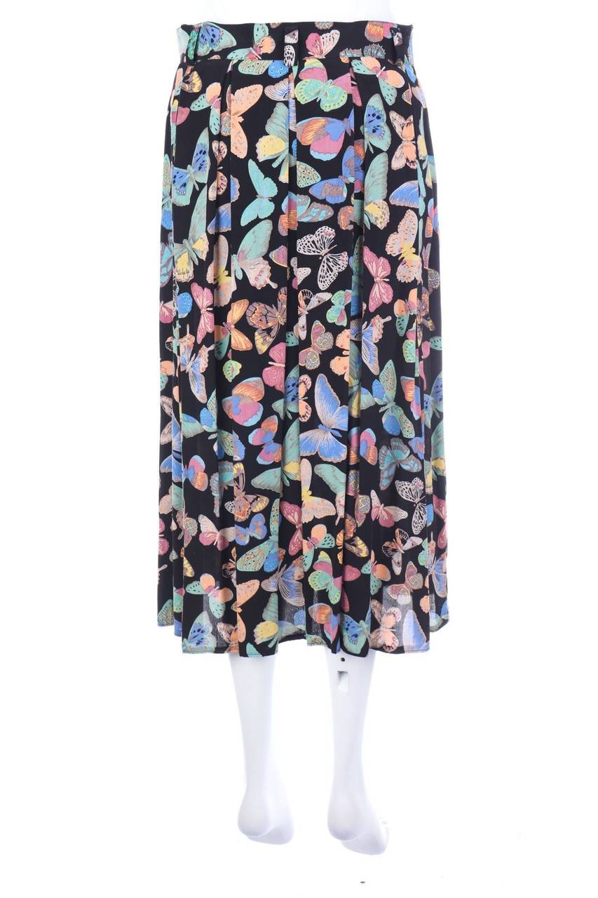 Carou HIRSCH. Midirock Mit Print