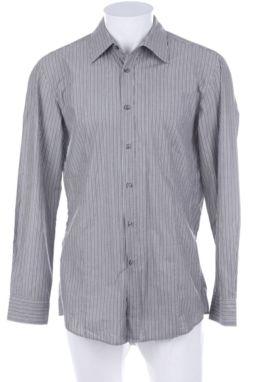 Carou HUGO BOSS Baumwoll-gestreiftes Hemd