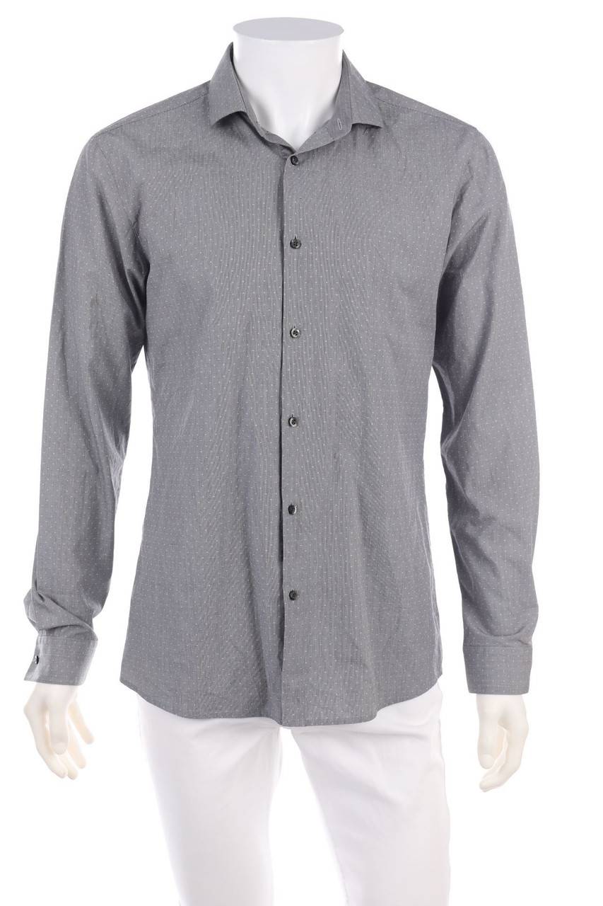 Carou HUGO HUGO BOSS Hemd mit Punkten