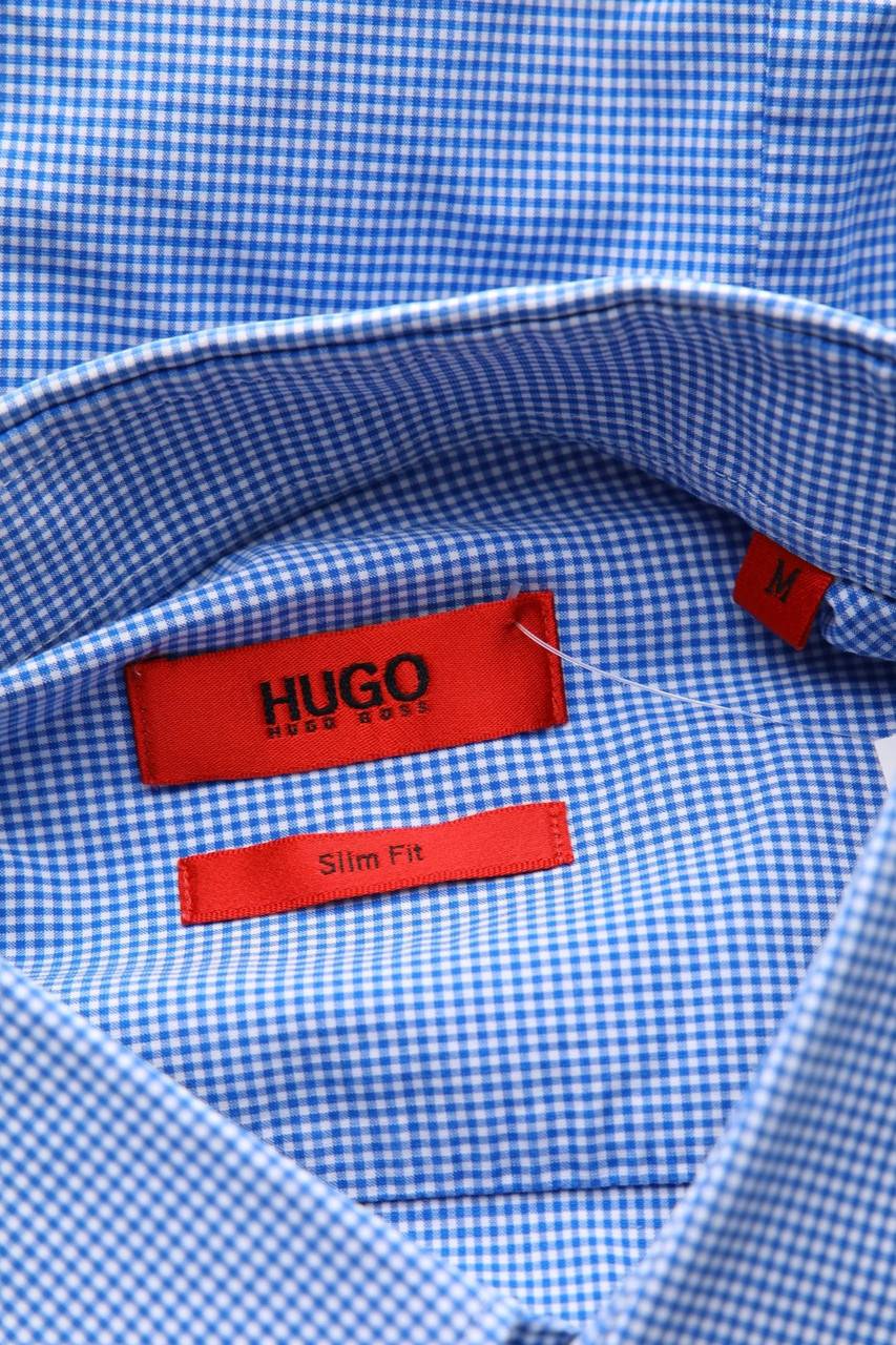 Carou HUGO HUGO BOSS Kariertes Hemd Mit Stretch