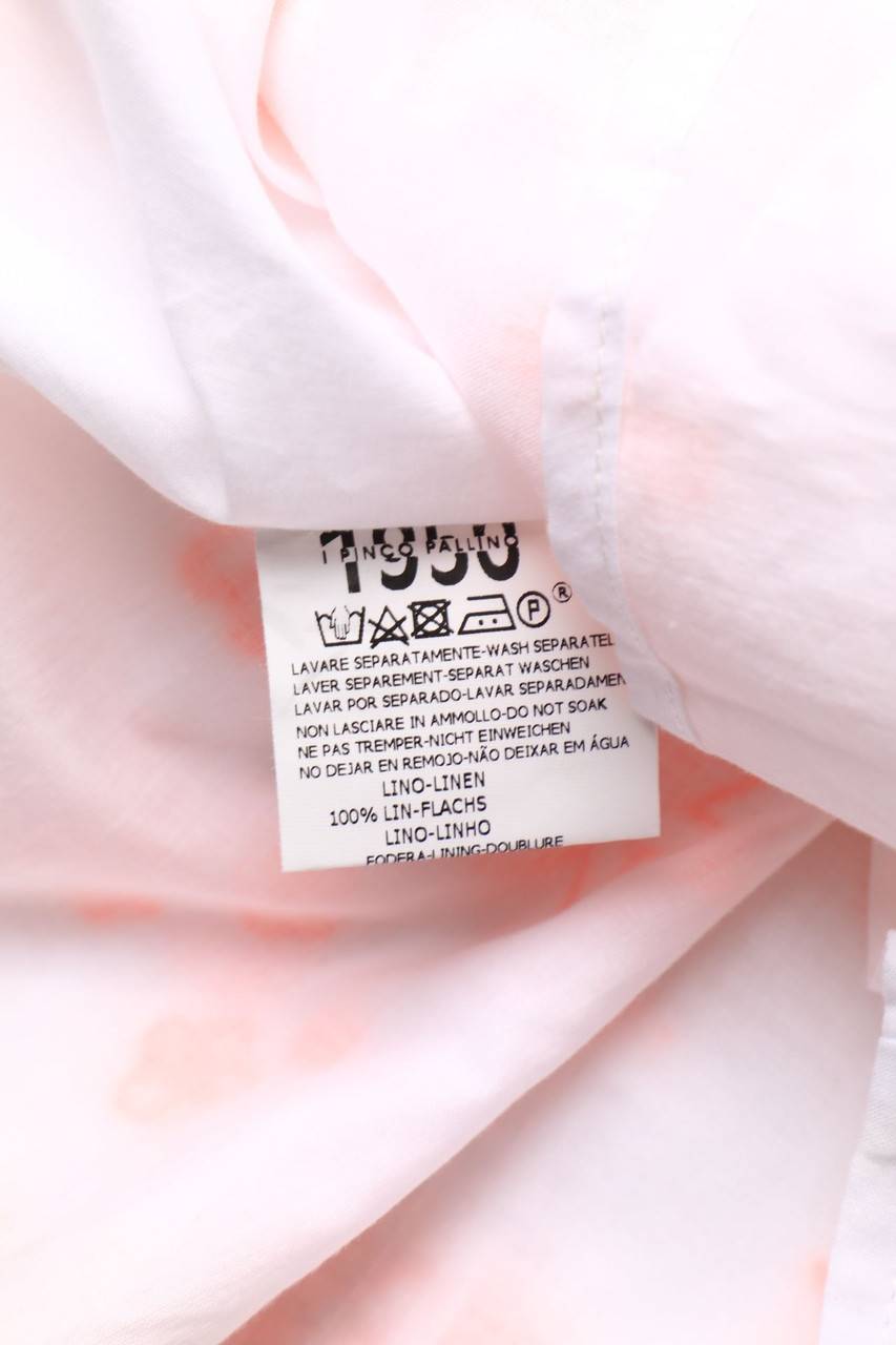 Carou I PINCO PALLINO Leinen-Bluse Mit Stickereien