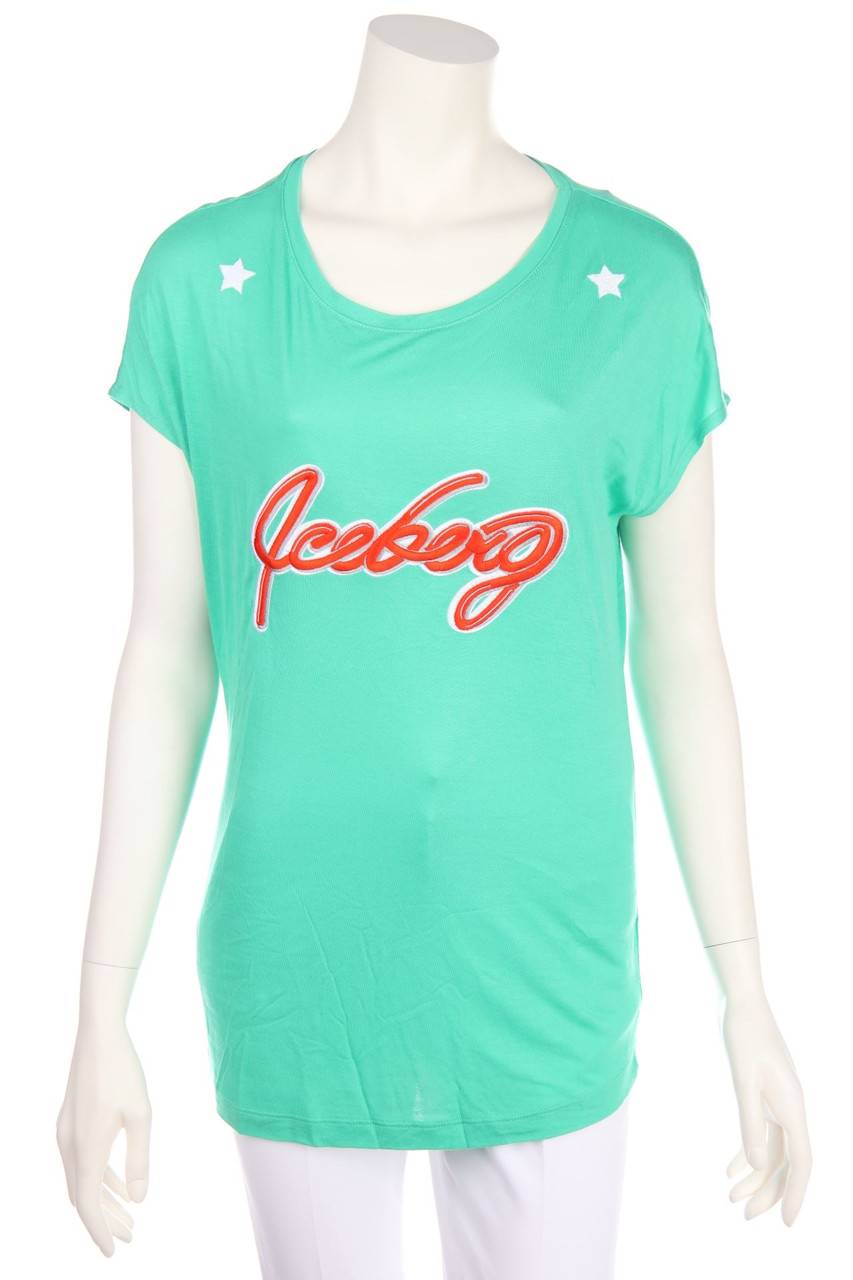Carou ICEBERG Shirt mit Logo-Stickerei