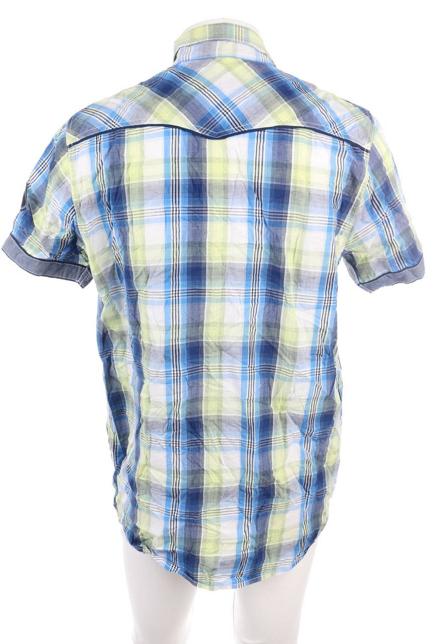 Carou Identic Kurzarm-Hemd Mit Karo-Muster