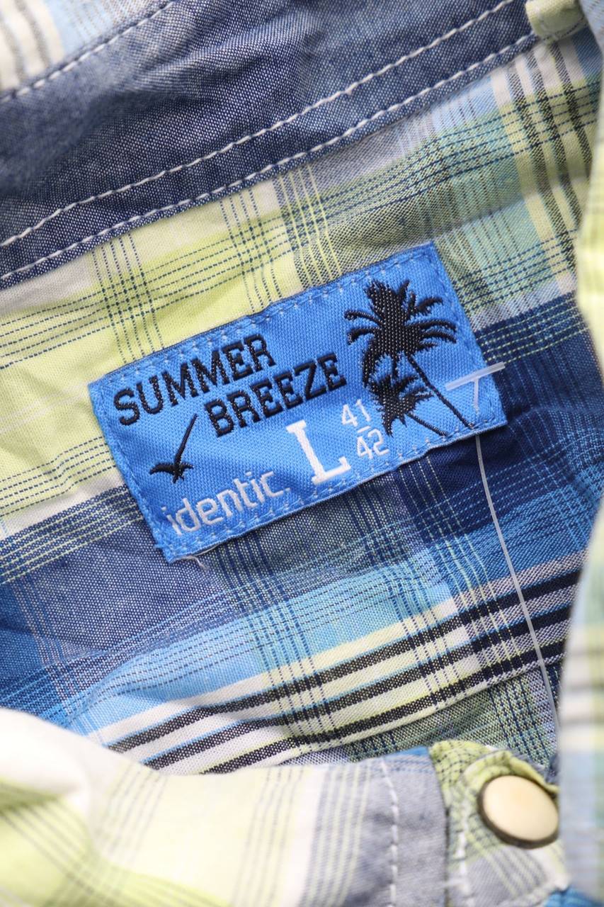 Carou Identic Kurzarm-Hemd Mit Karo-Muster