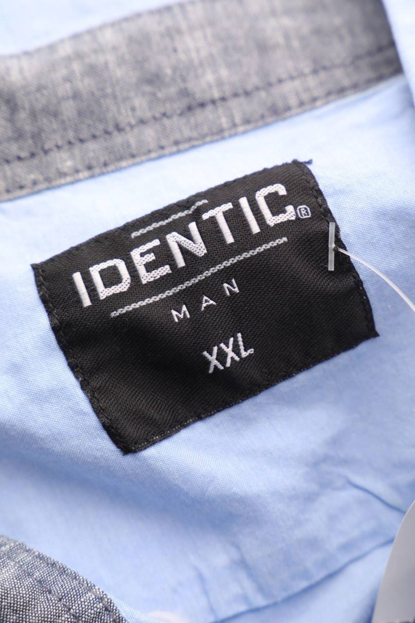 Carou Identic Man Kurzarm-Hemd Casual Uni