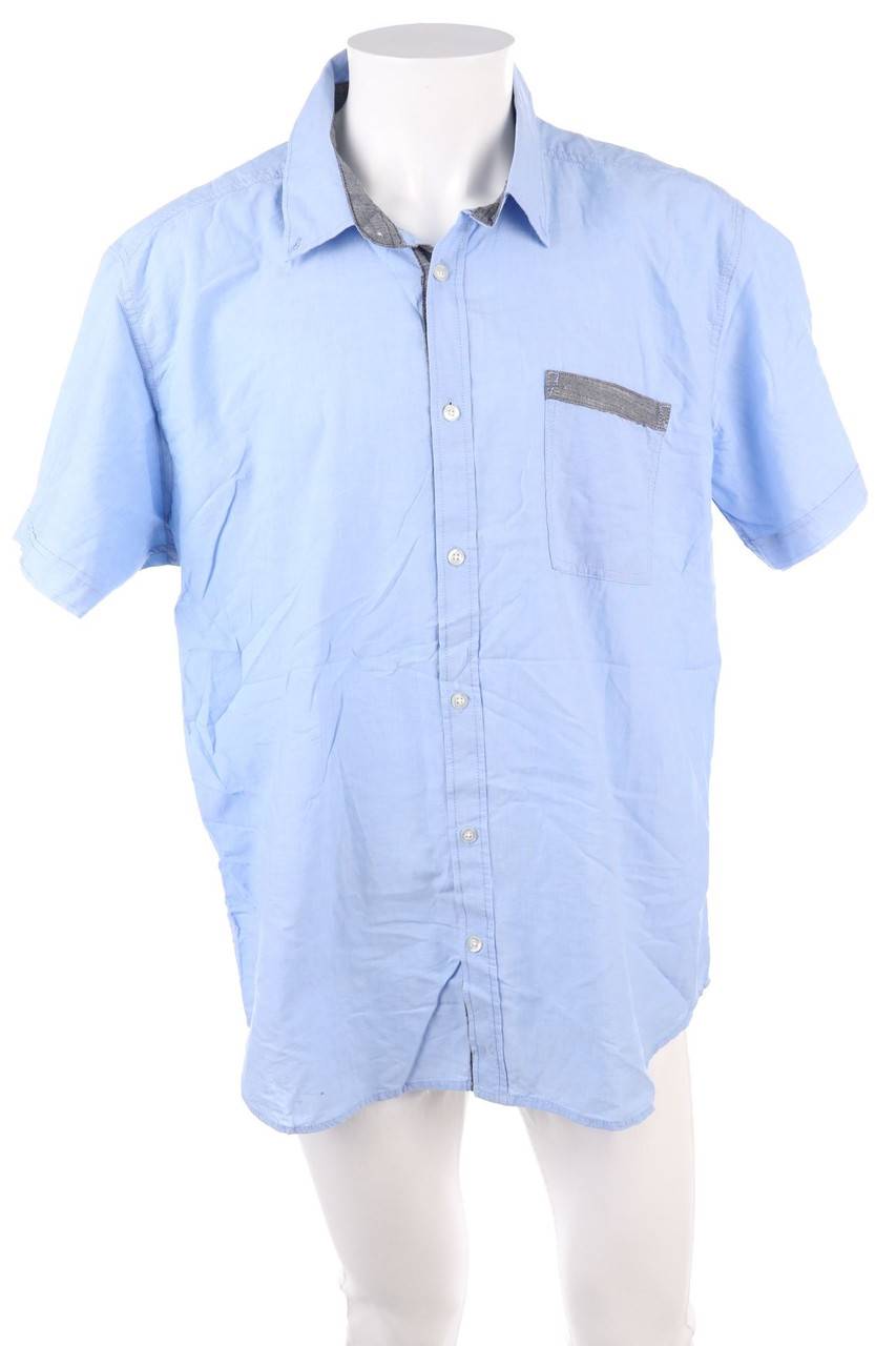 Carou Identic Man Kurzarm-Hemd Casual uni