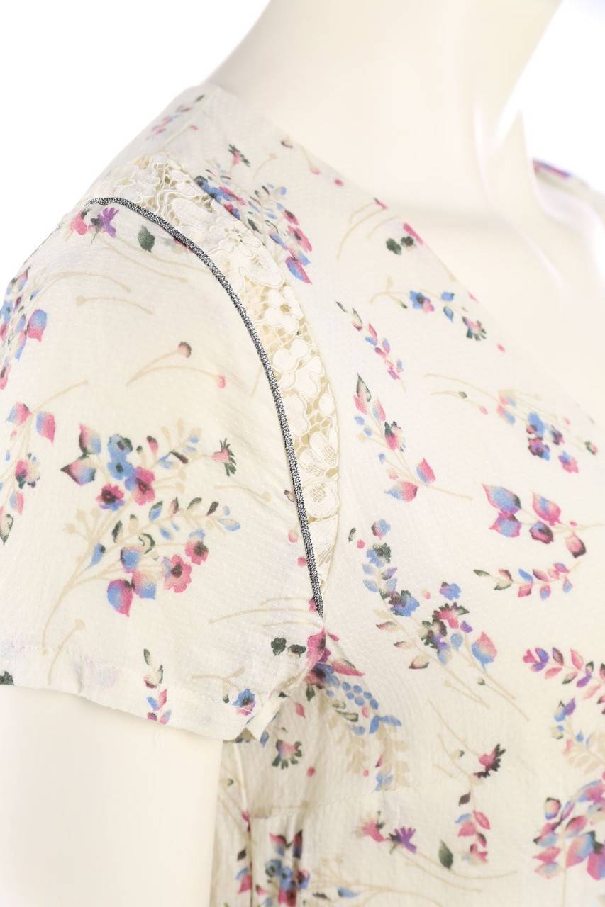 Carou IKKS Minikleid Mit Blumen-Print