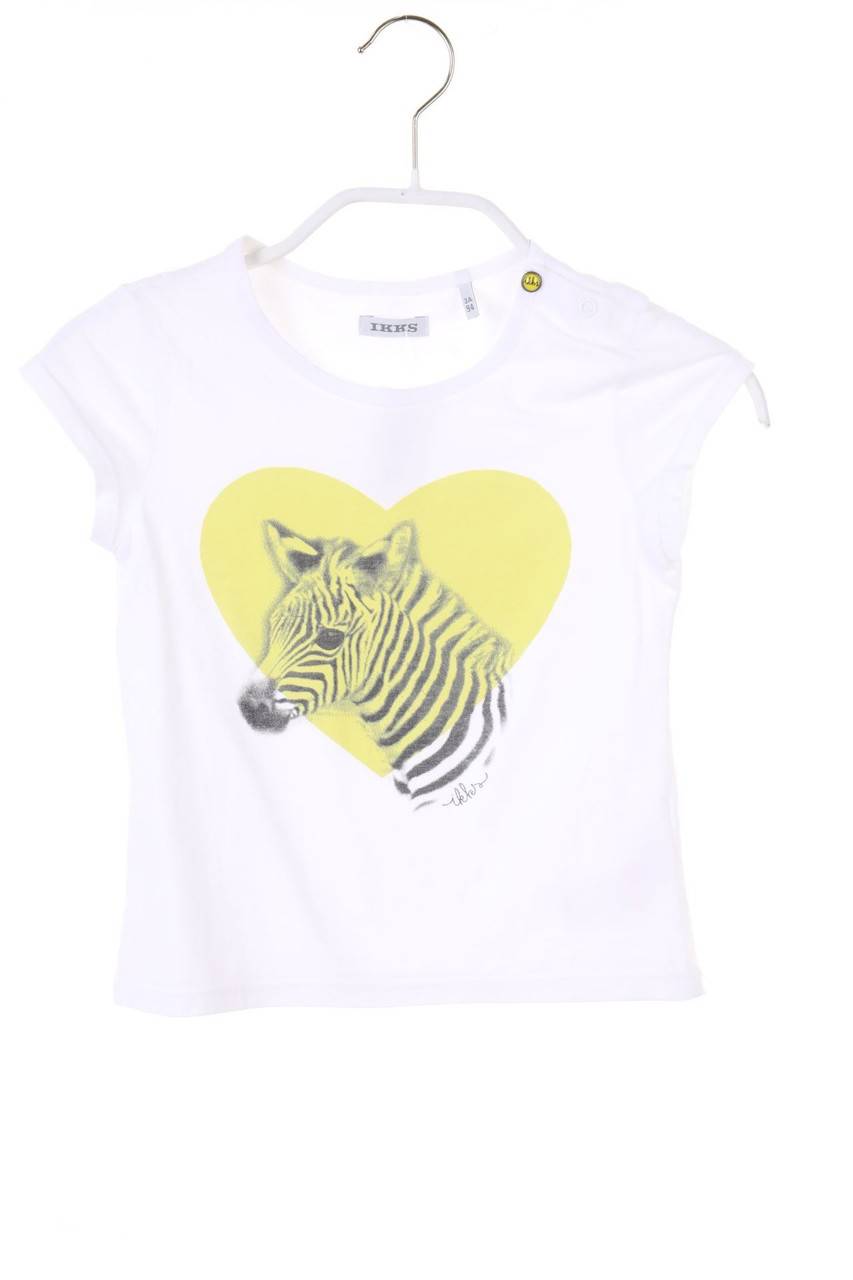 Carou IKKS T-Shirt aus Baumwolle mit Animal-Print